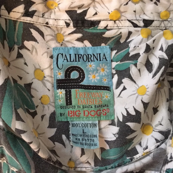 90s BIG DOG button down - Picture 4 of 5